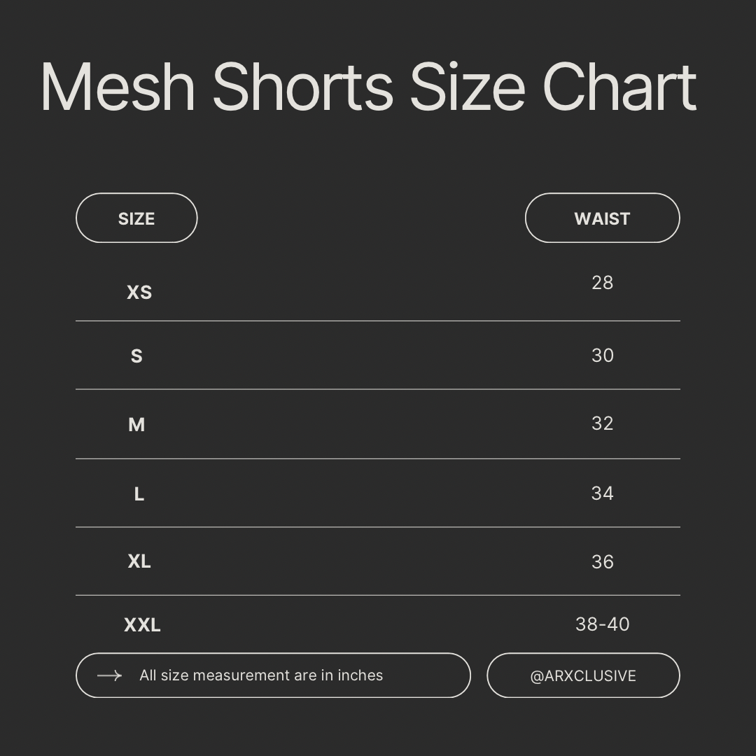 Mesh Patch Shorts