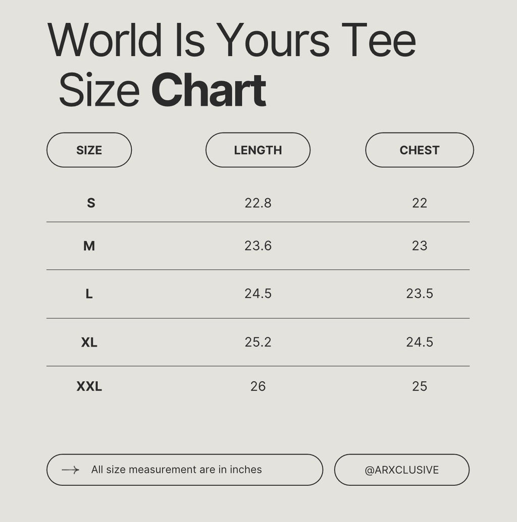 “World is Yours” Tee