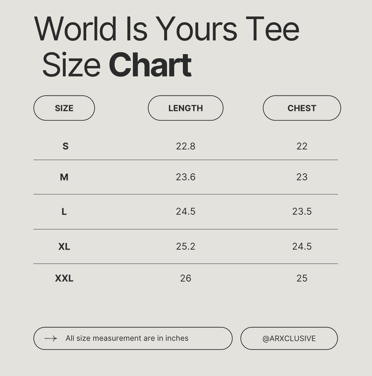 “World is Yours” Tee