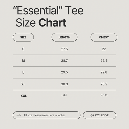 “Essential” Tees